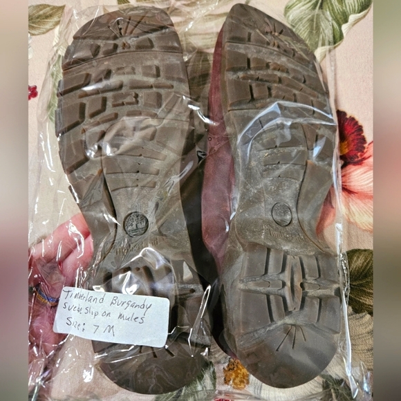 #436 TIMBERLAND Sueded Slip-On Mules. Varies, Colors - Picture 7 of 8